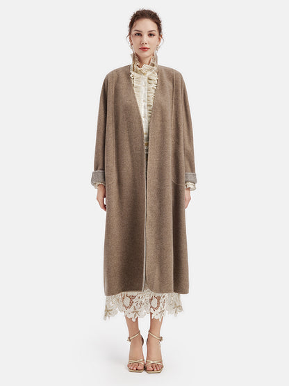 Australian Cashmere Cocoon Coat