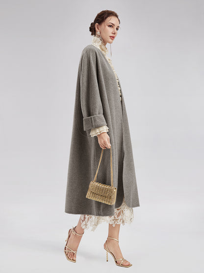 Australian Wool Cocoon Coat