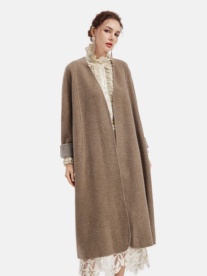 Australian Cashmere Cocoon Coat