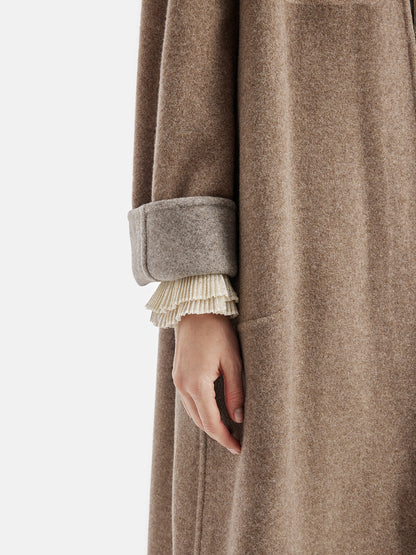 Australian Cashmere Cocoon Coat