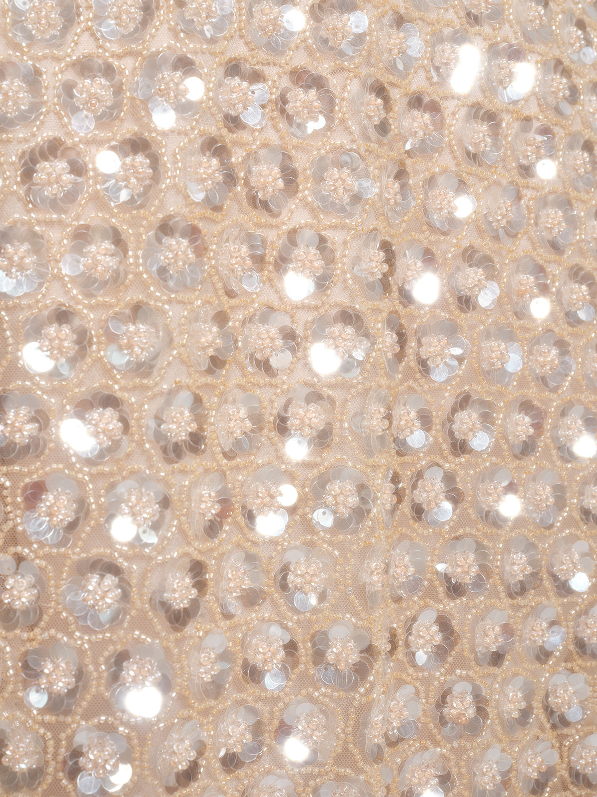 Art Floral Sequin Hand-Beaded Cardigan