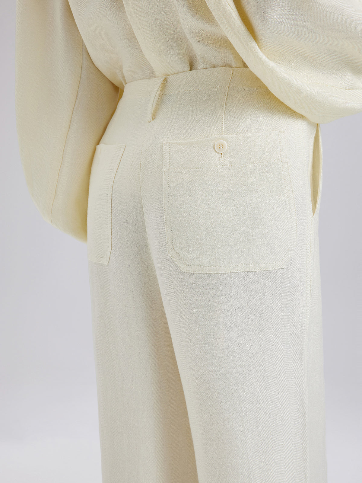 Lightweight Linen Drawstring Pants