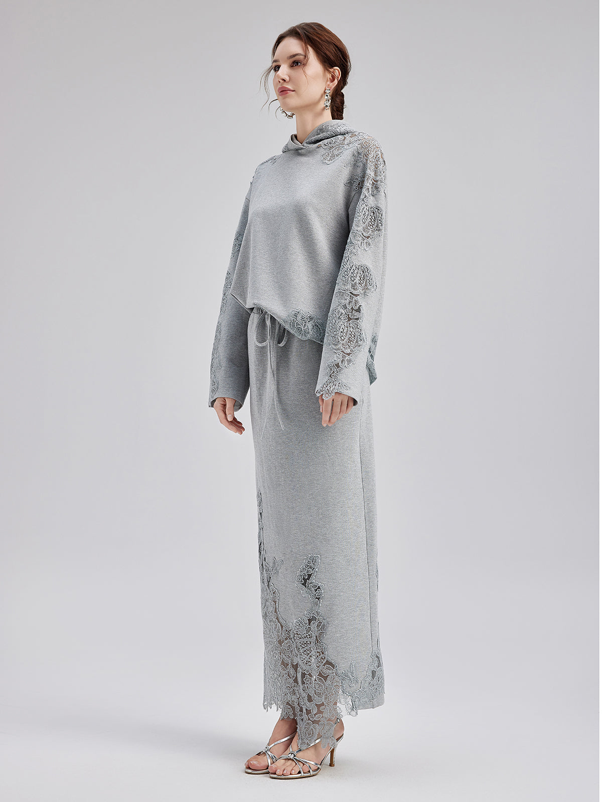 Designer outfit with modern styling