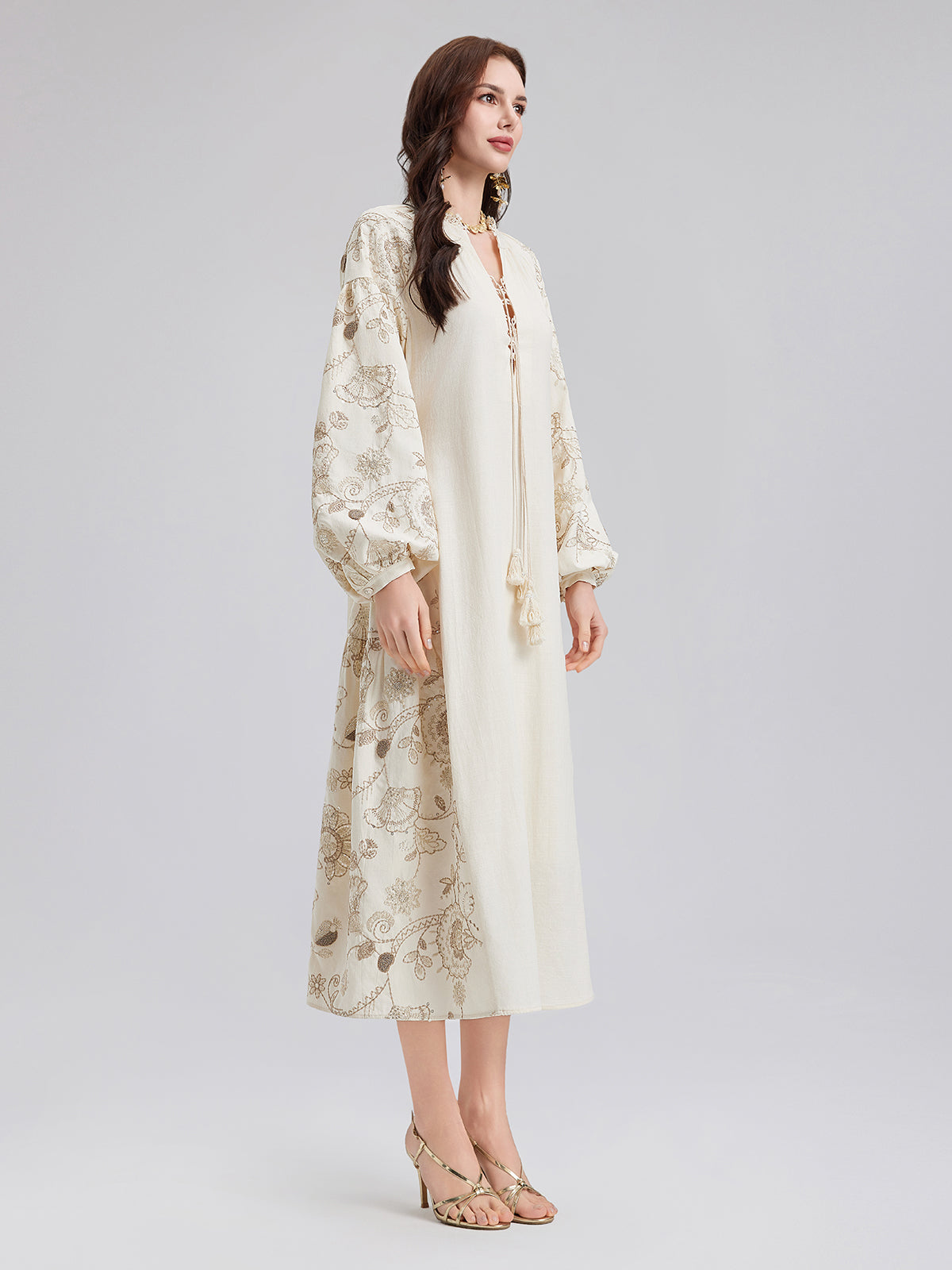 Final Sale | Embellished Resort Dress