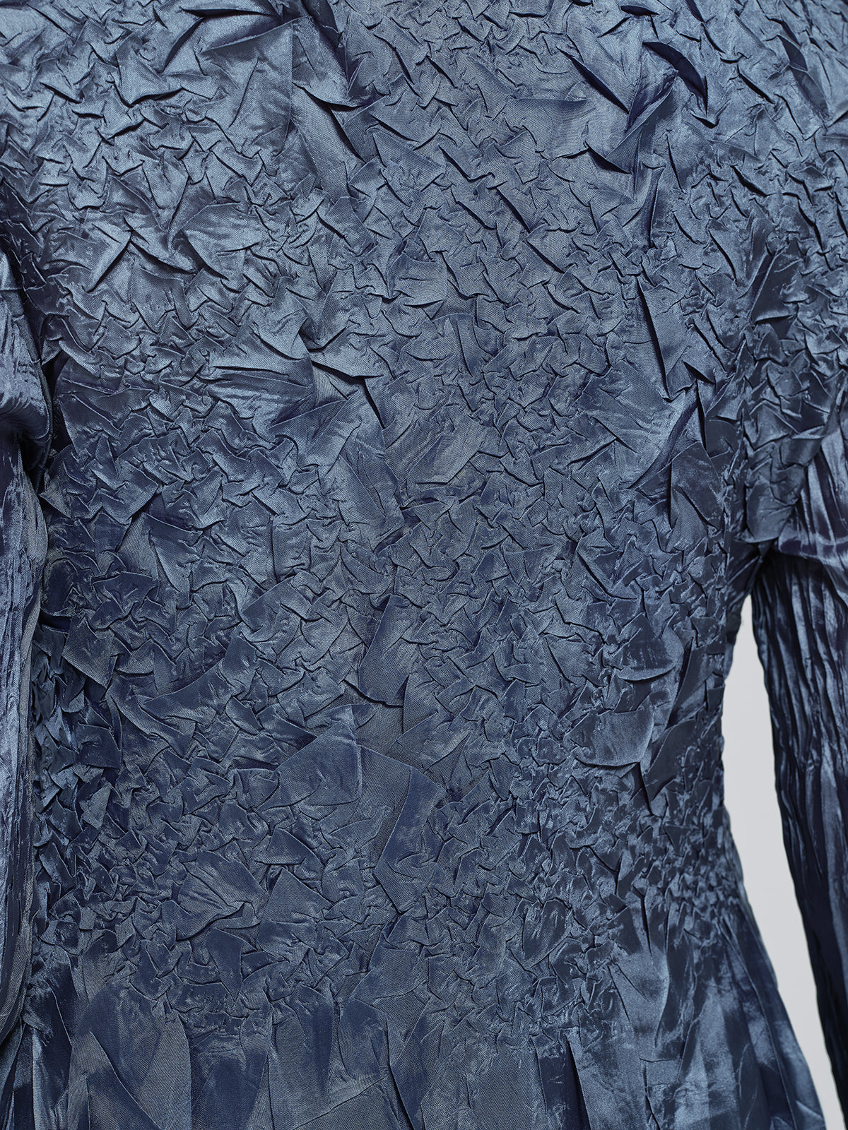 Handcrafted Pleated Texture Beaded Set