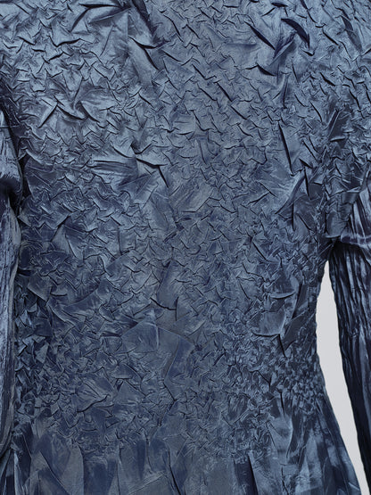 Handcrafted Pleated Texture Beaded Set