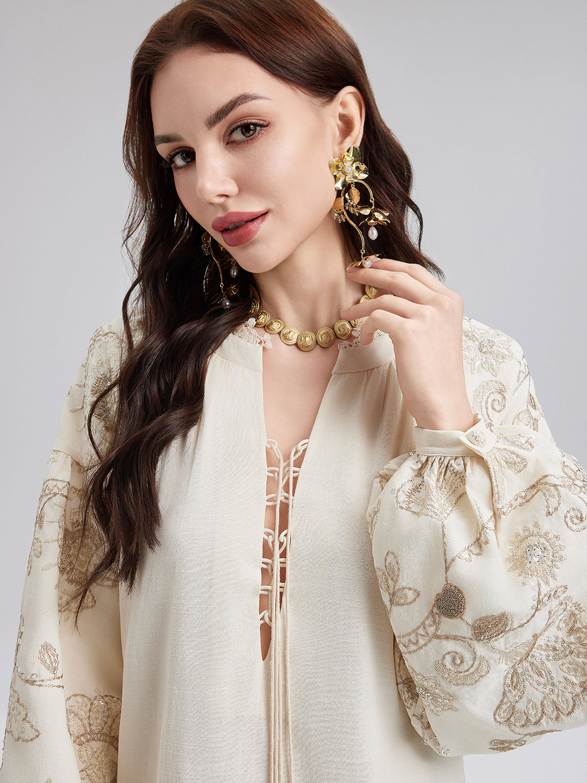 Final Sale | Embellished Resort Dress