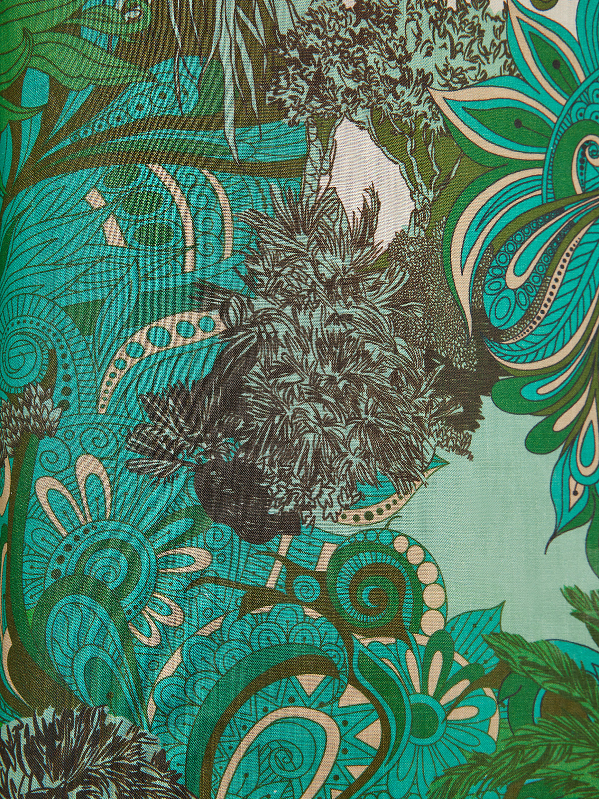 Final Sale | Elastic Waist Floral Printed Ramie Pants