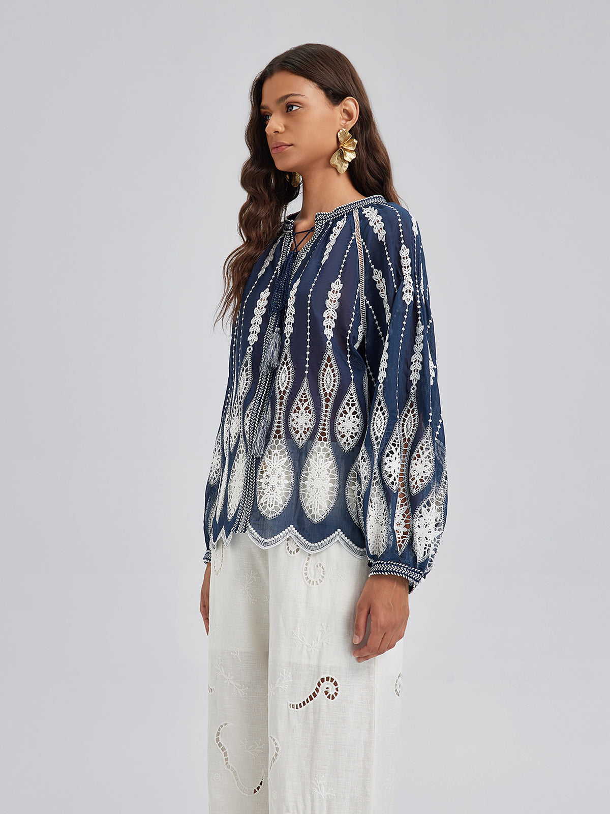 Minimal clothing item with clean silhouette and soft texture