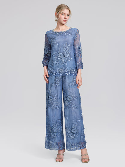 Mulberry Silk Embroidered Beaded Blouse