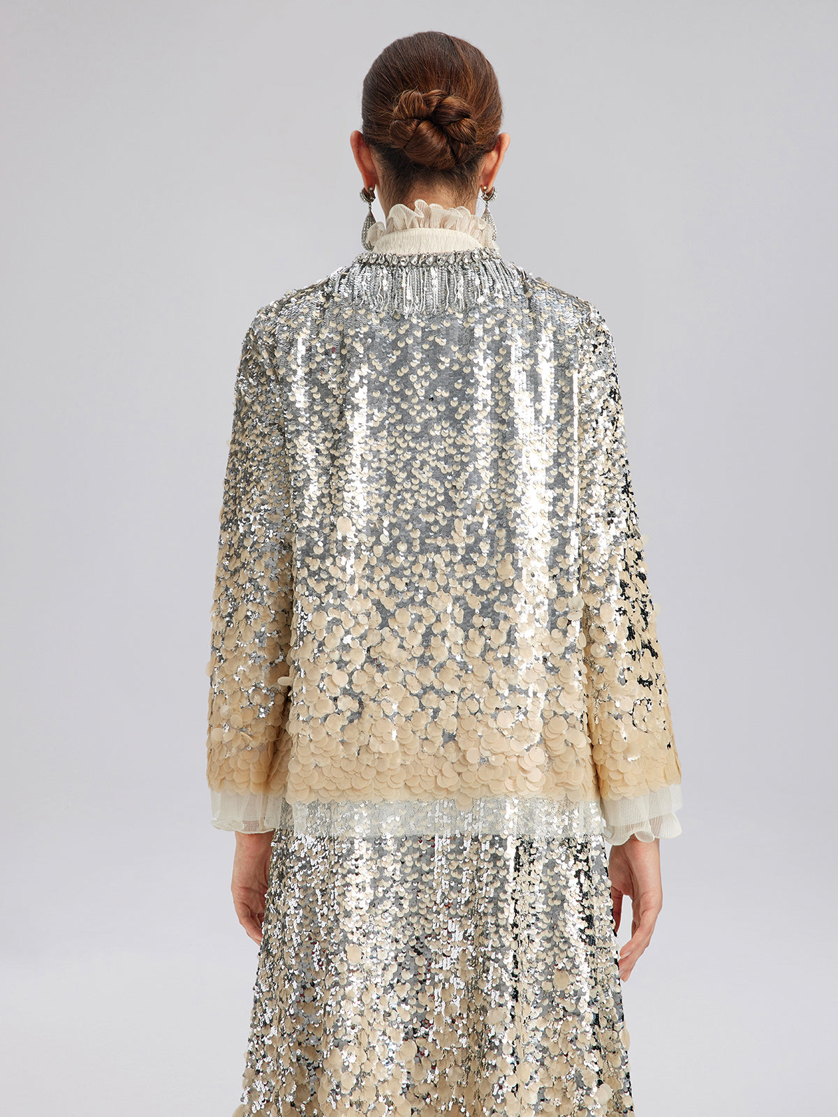Modern clothing piece with soft fabric and clean silhouette