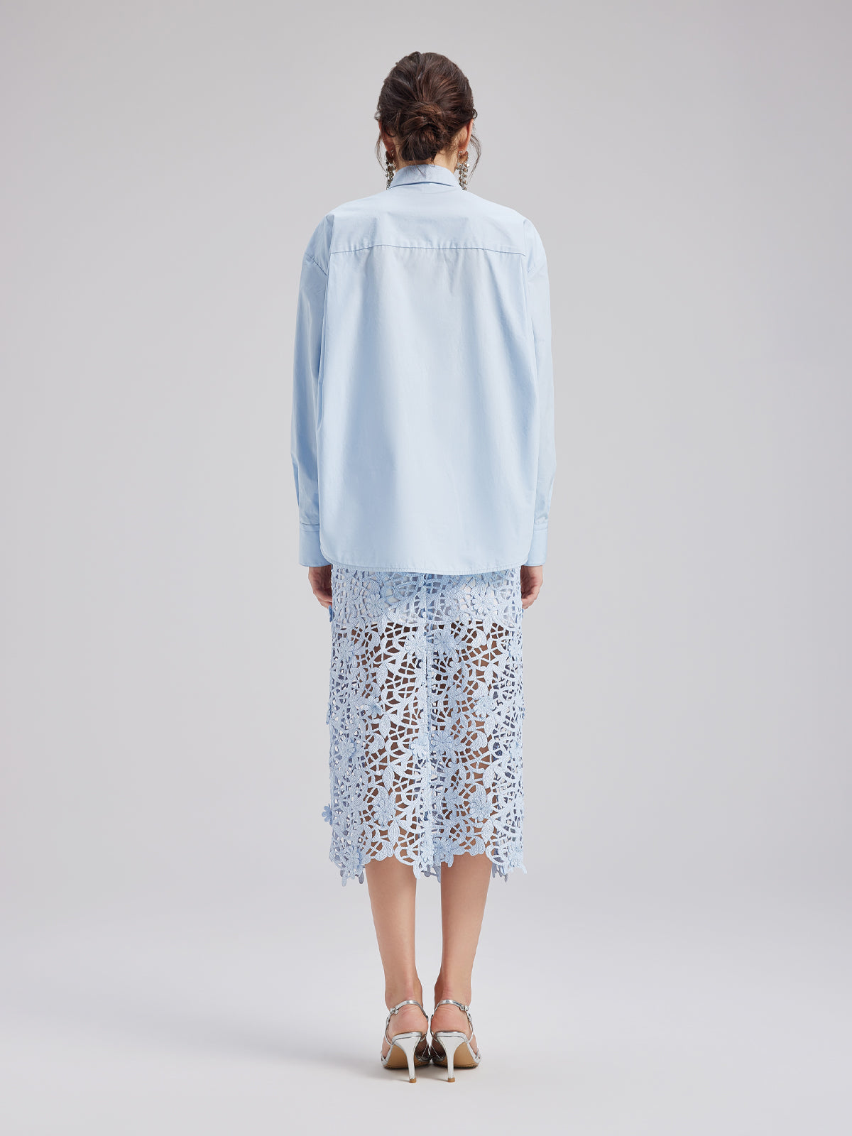 Final Sale | Chic Commuter Sequin-Detail Blouse (Includes Inner Tank)