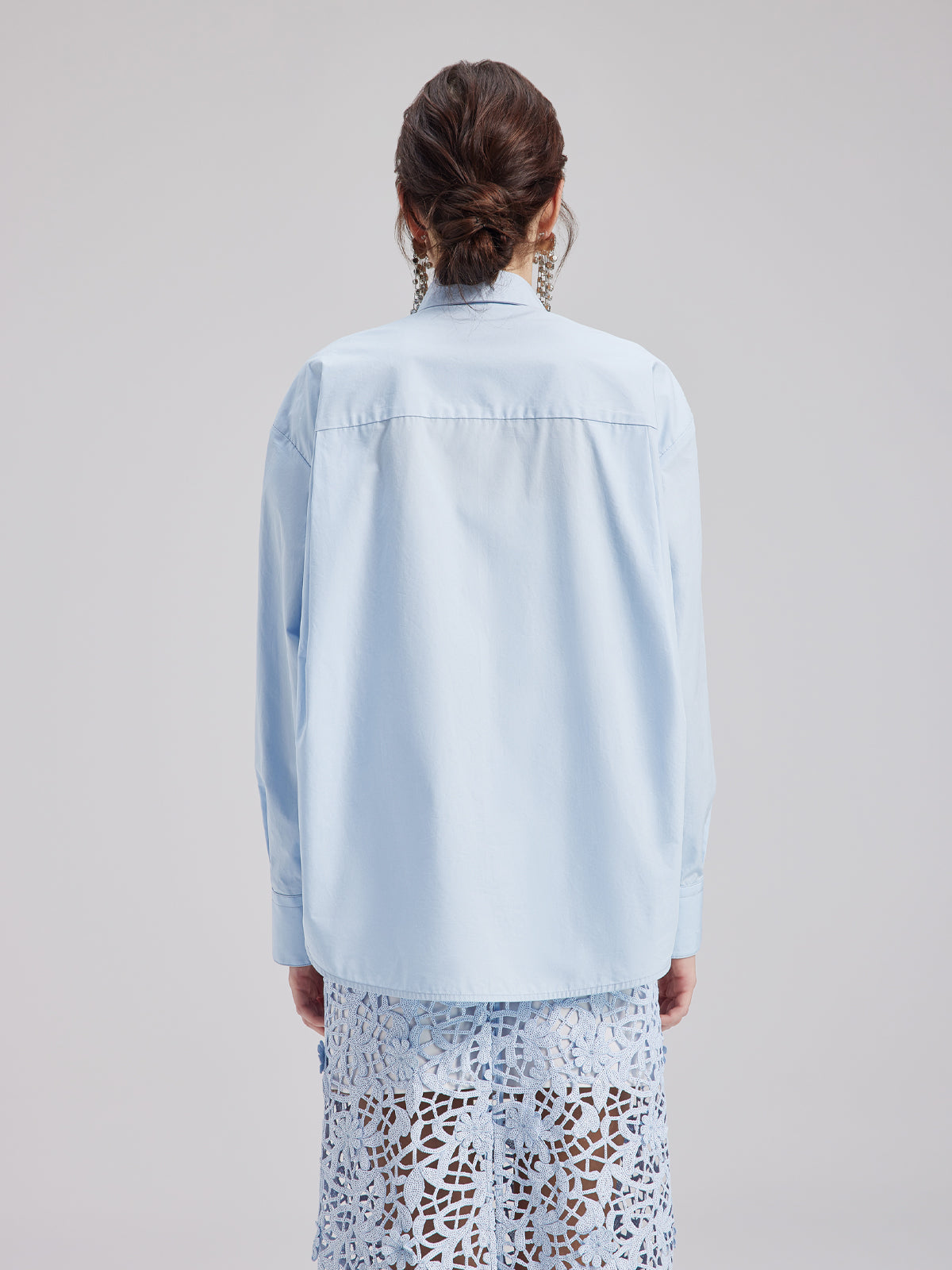 Final Sale | Chic Commuter Sequin-Detail Blouse (Includes Inner Tank)