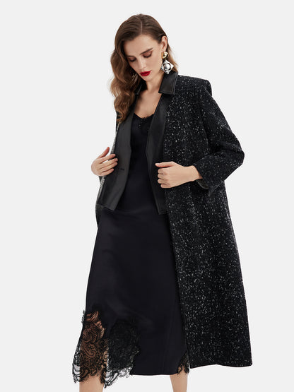 Australian Wool and Leather Coat