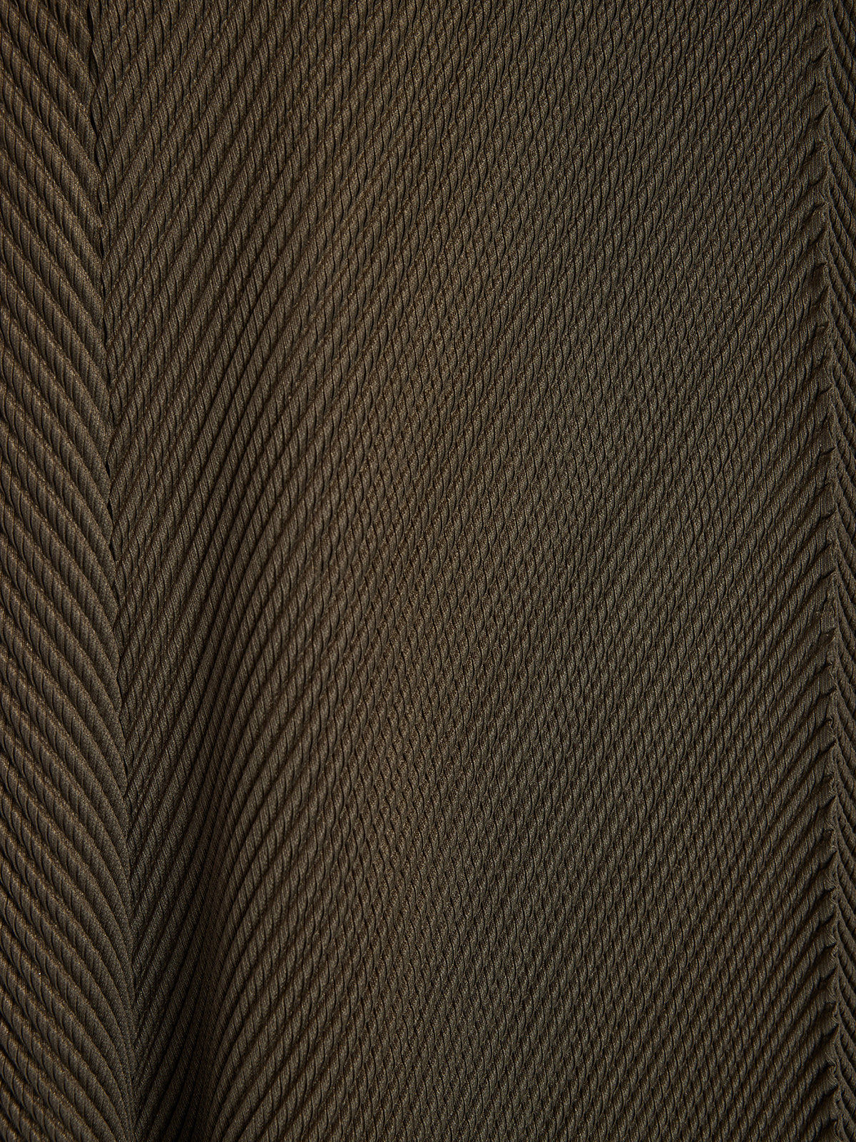 Pleated-Texture Elastic-Waist Wide-Leg Pants