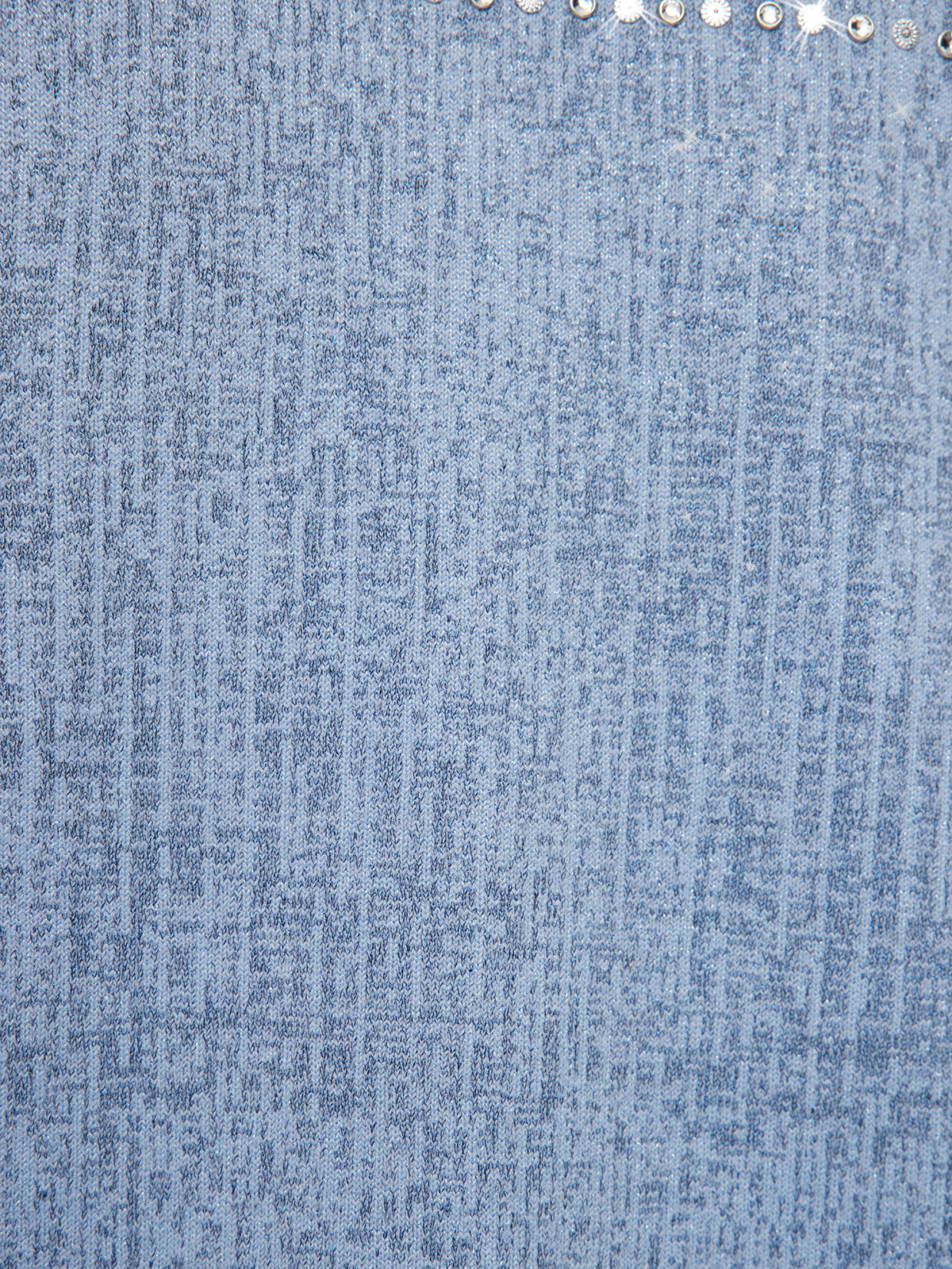 Wool Beaded Jacquard Knit Cardigan