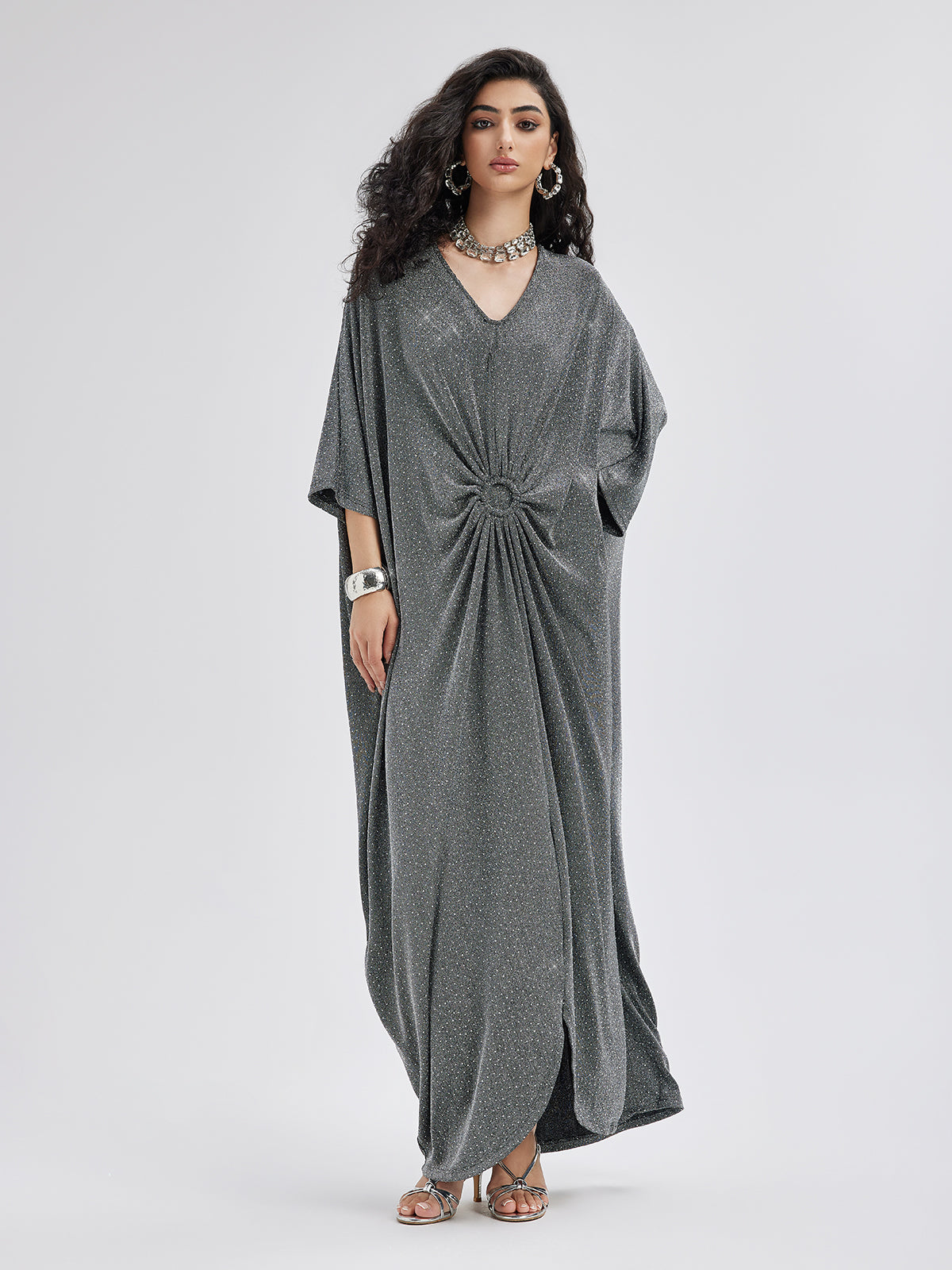 Greek Goddess Pleated Dress