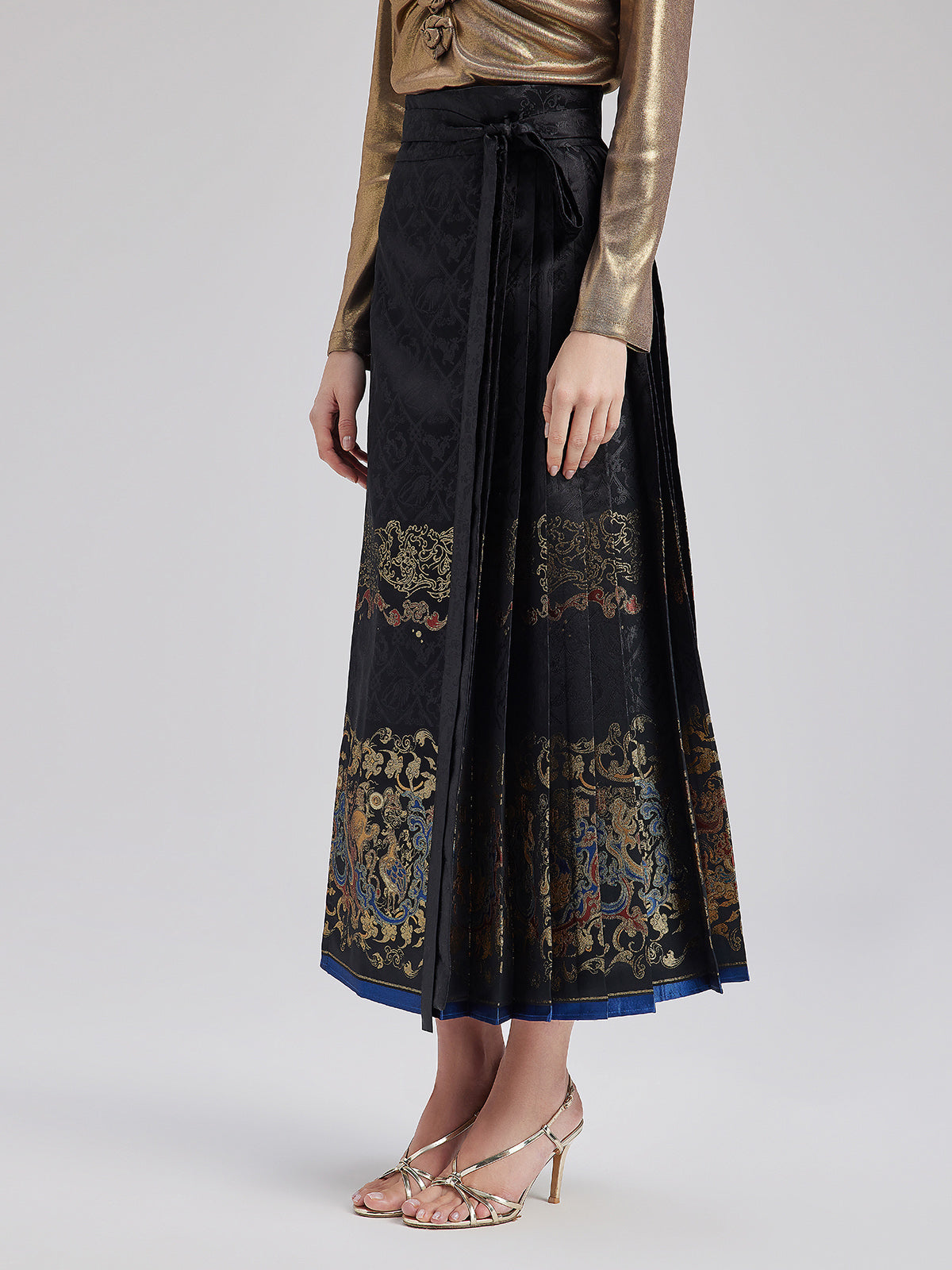 Elegant Chinese Style Mamian Skirt