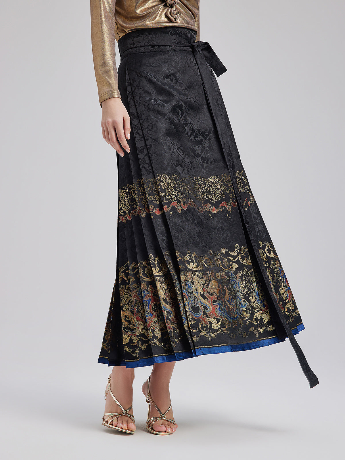 Elegant Chinese Style Mamian Skirt
