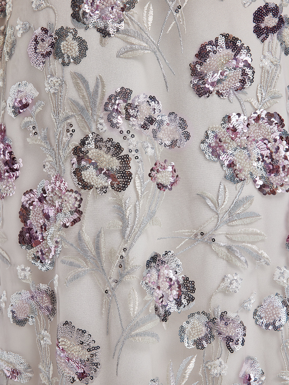 Final Sale | Sequin Feathered Neo Chinese Style Skirt