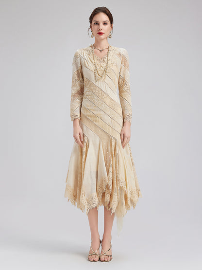 Lace Velvet Resort Dress