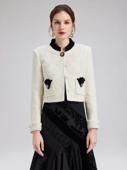 Pearl Embroidered  Jacket