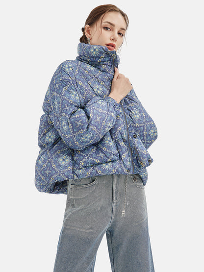 Printed Lightweight Down Jacket