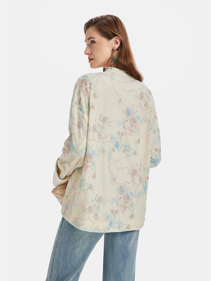 Velvet Embroidered Jacket