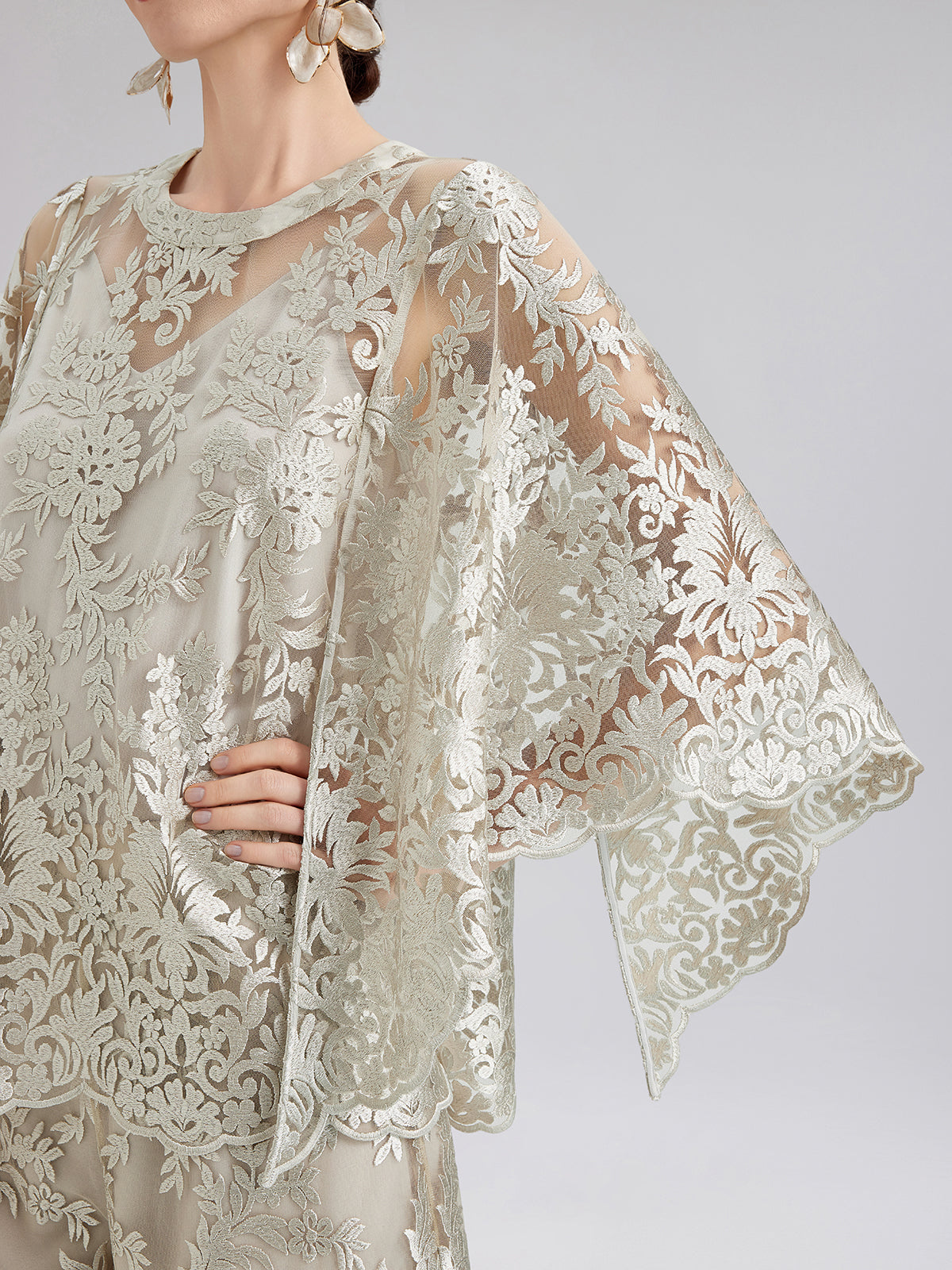 Vintage Embroidered Relaxed Top
