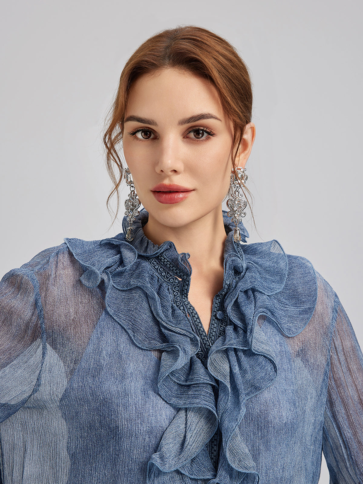 Vintage Crystal Drop Earrings