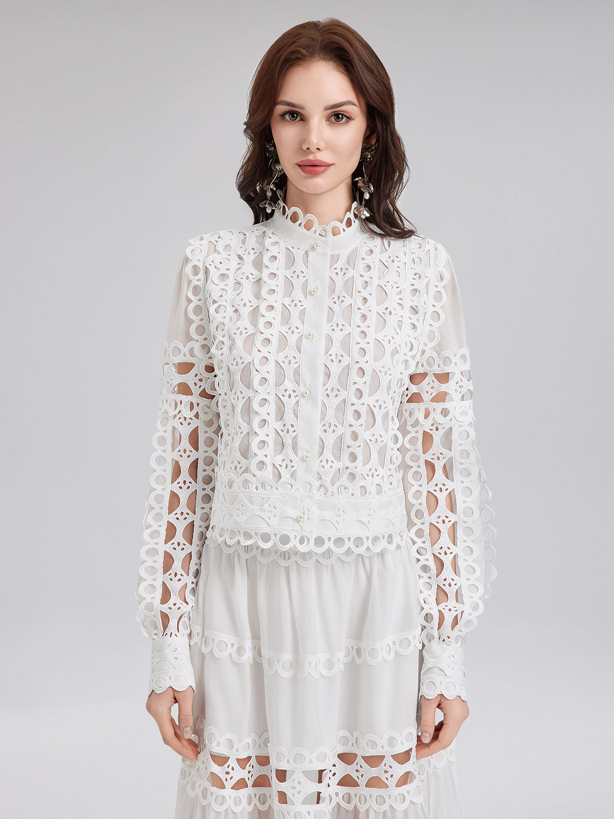 Final Sale | Vintage Palace-inspired Embroidered Shirt