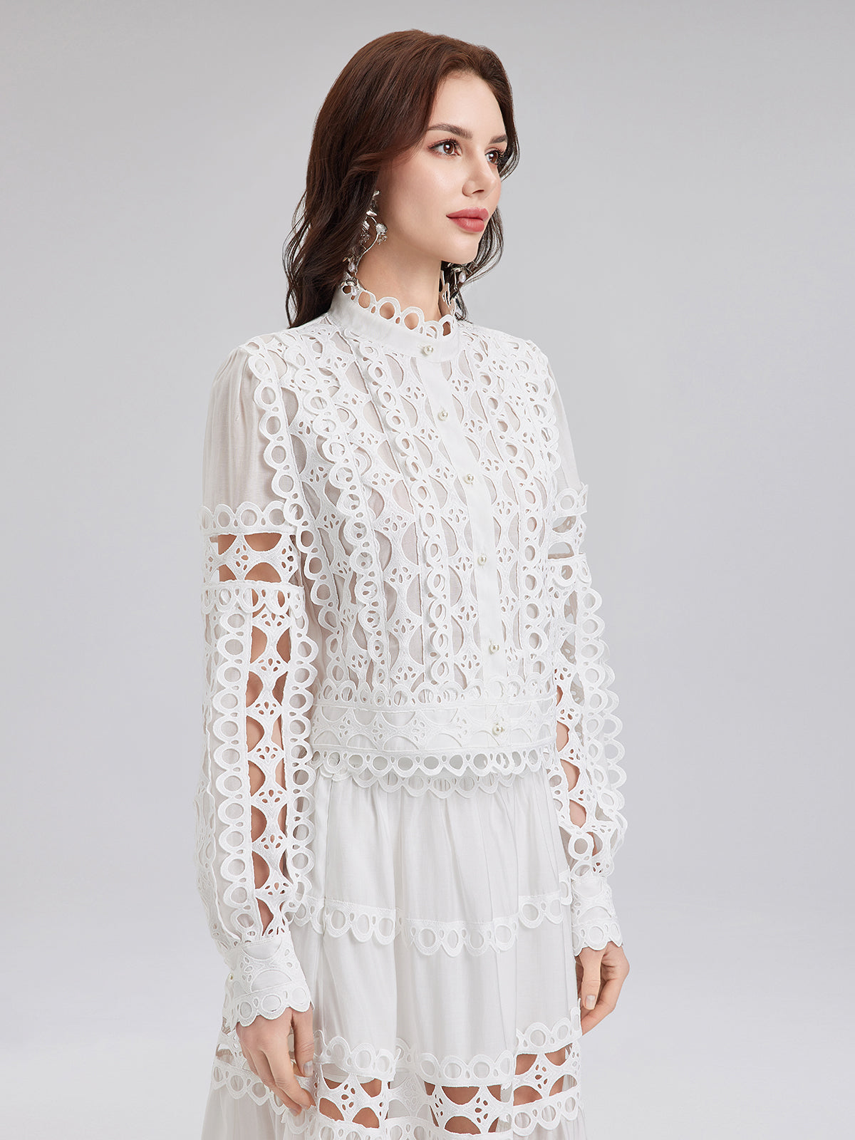 Final Sale | Vintage Palace-inspired Embroidered Shirt