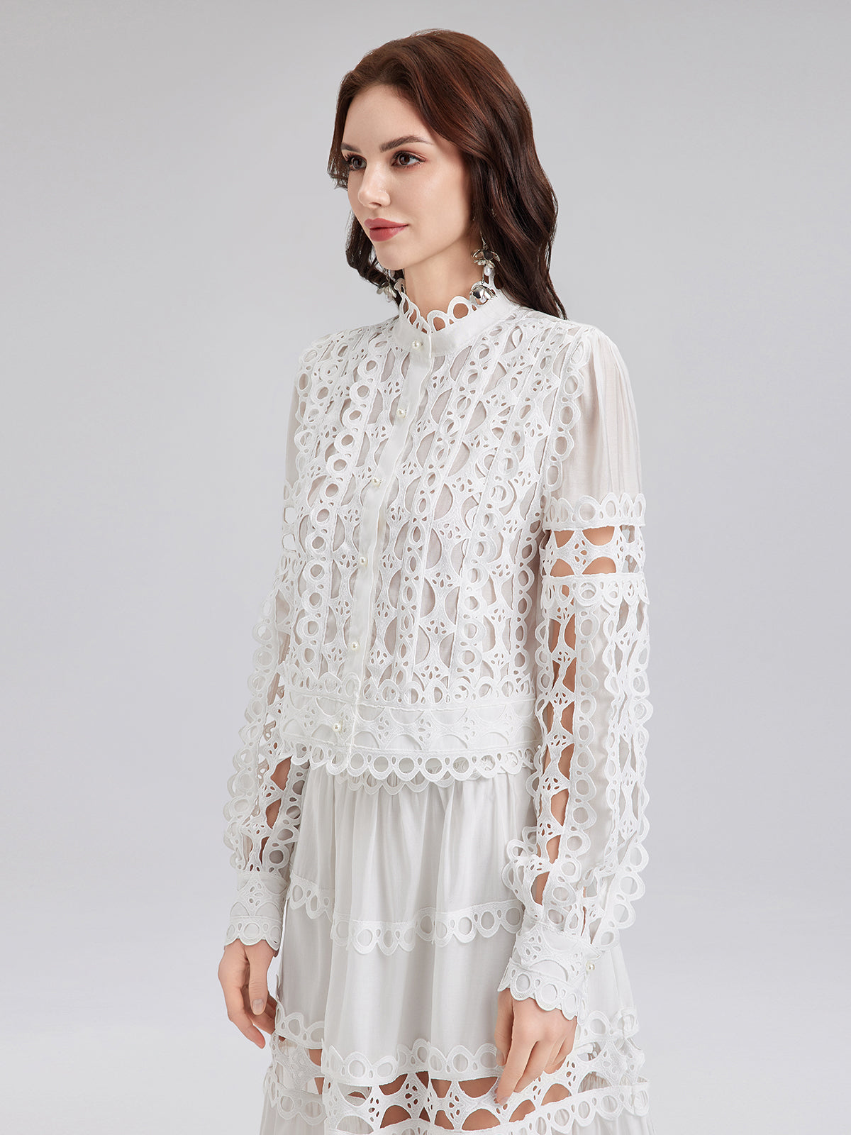 Final Sale | Vintage Palace-inspired Embroidered Shirt