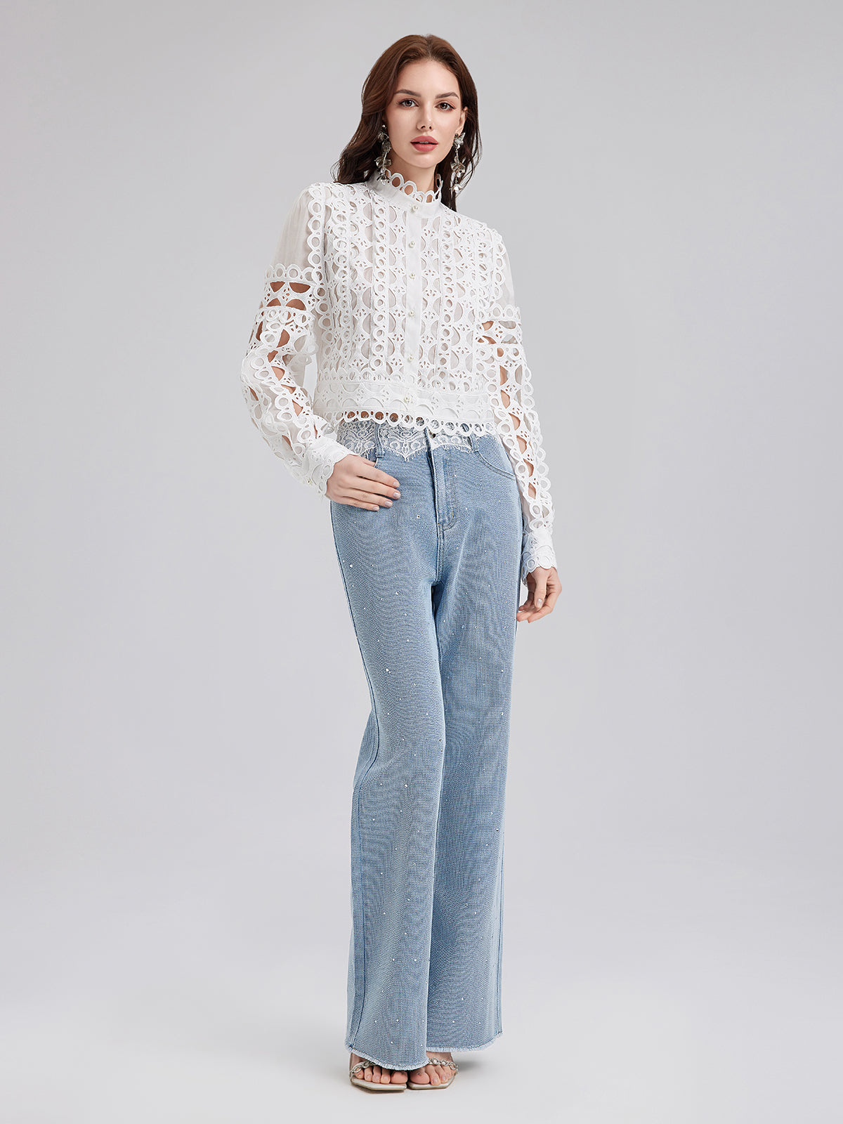 Final Sale | Vintage Palace-inspired Embroidered Shirt