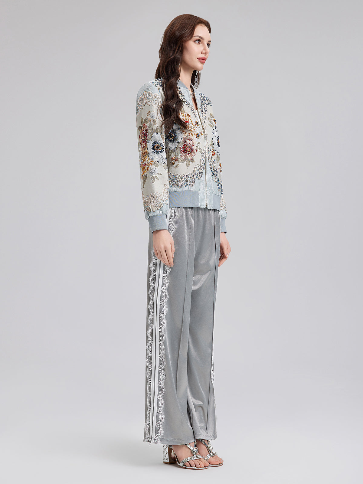 Contemporary wardrobe item with refined structure and clean lines