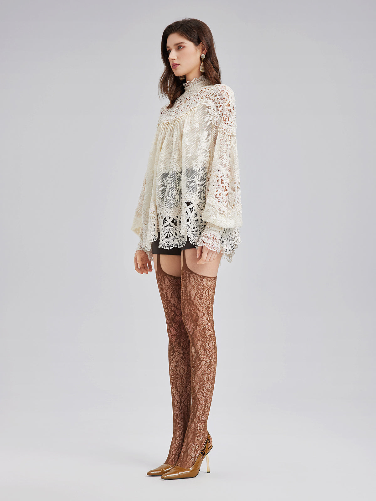 Minimal apparel piece with refined lines and soft texture