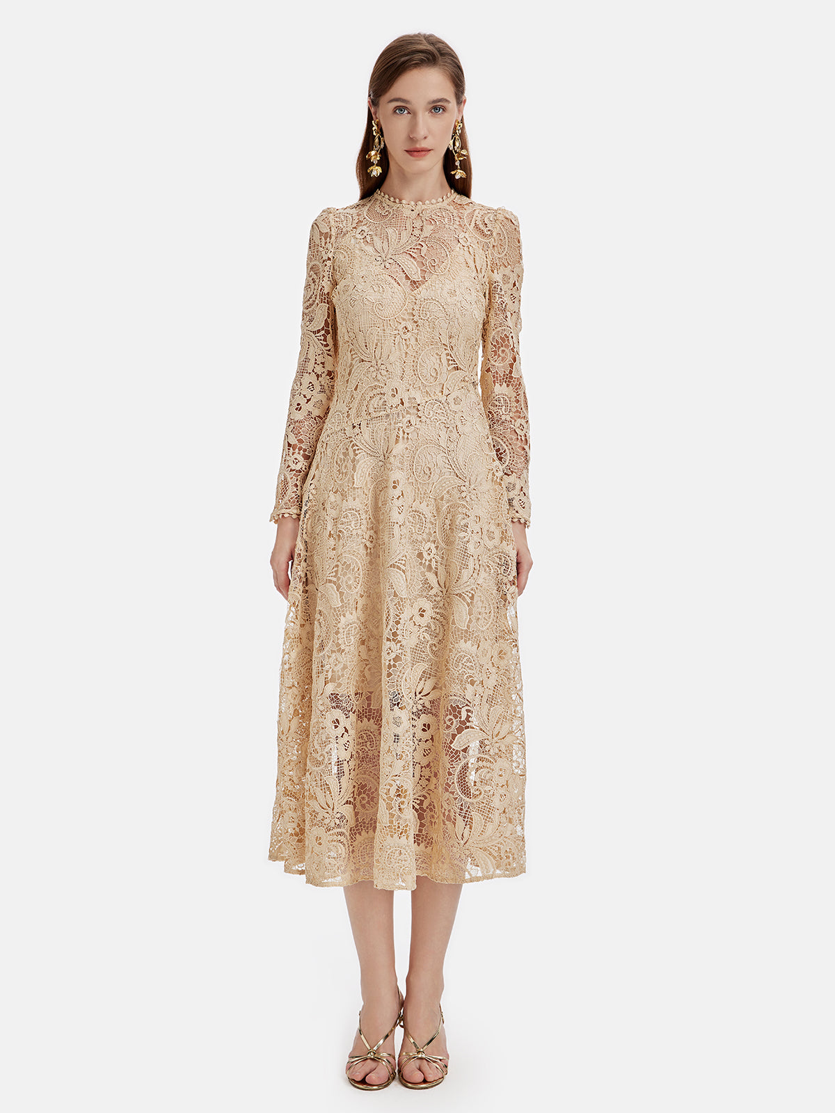 Luxurious Palace Lace Dress