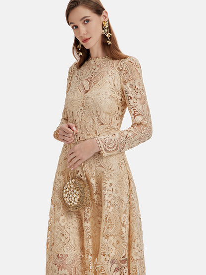 Luxurious Palace Lace Dress