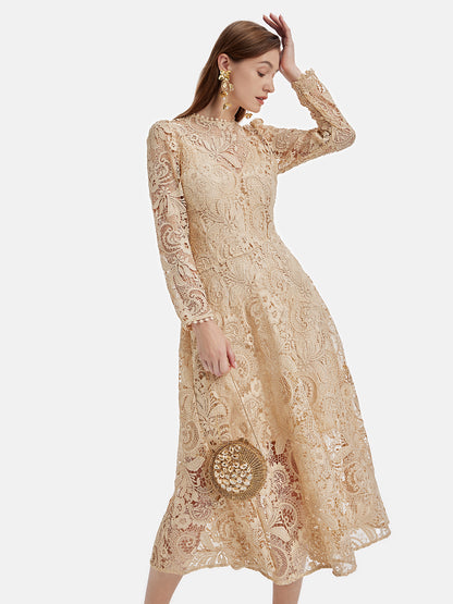 Luxurious Palace Lace Dress