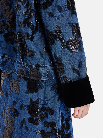 Embellished Sequin Embroidery Jacket