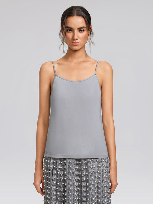 Stretch Cotton Layering Camisole
