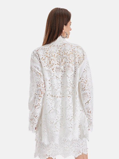 Lace Floral Cardigan