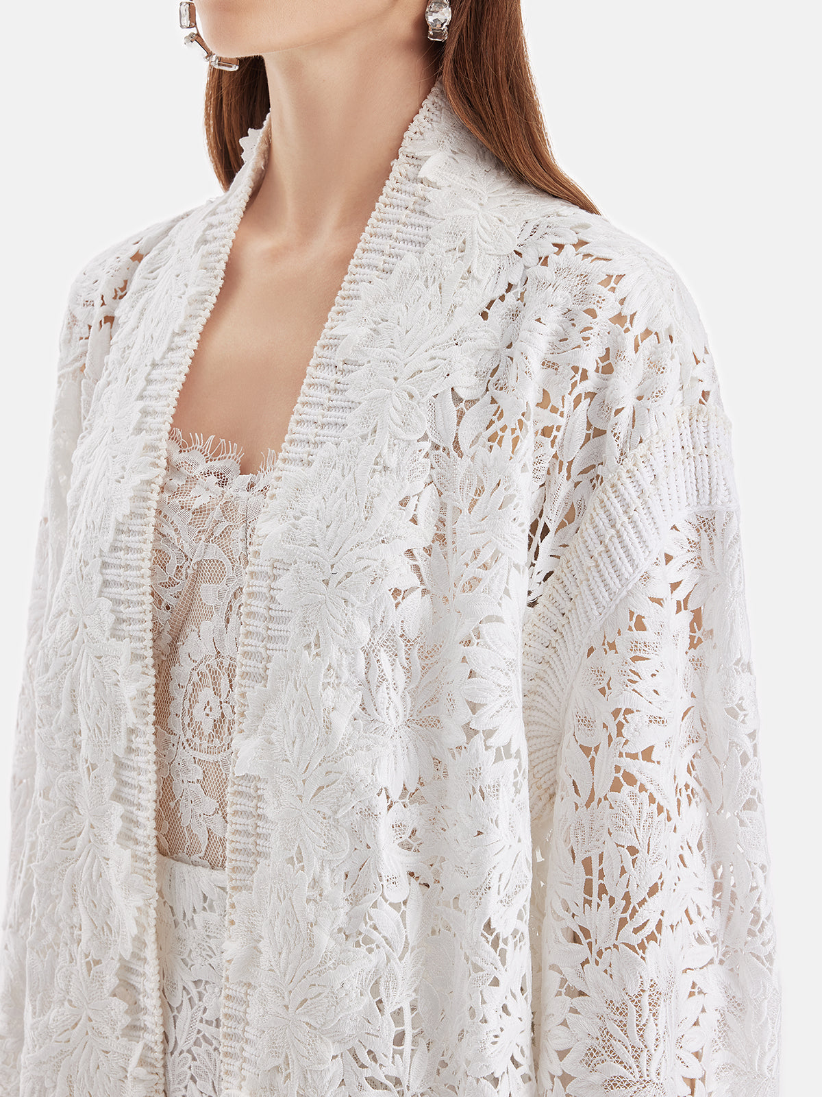 Lace Floral Cardigan