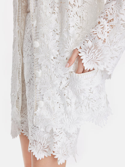 Lace Floral Cardigan