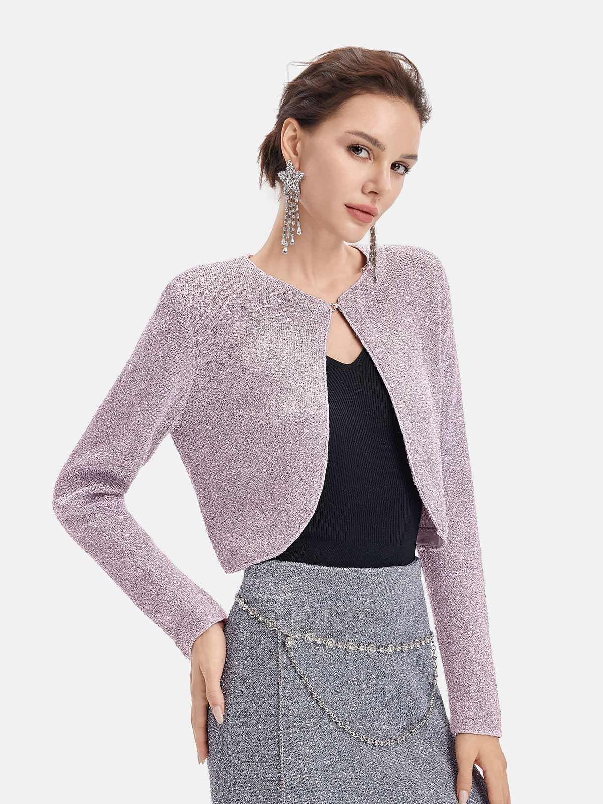 Galaxy Sparkle Knit Jacket