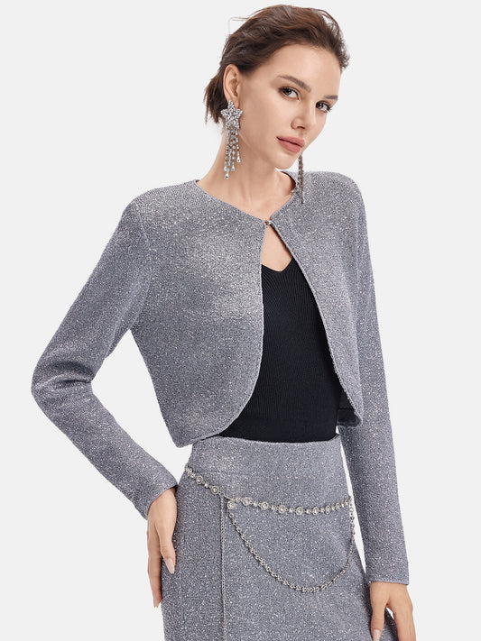 Galaxy Sparkle Knit Jacket