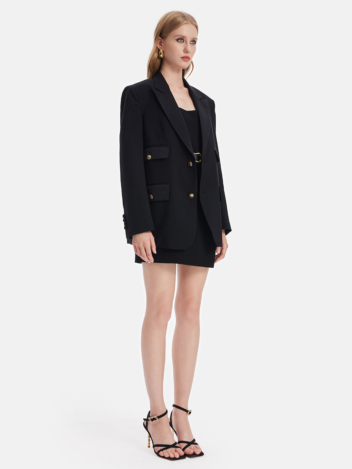 New Zealand Wool Peacoat Blazer