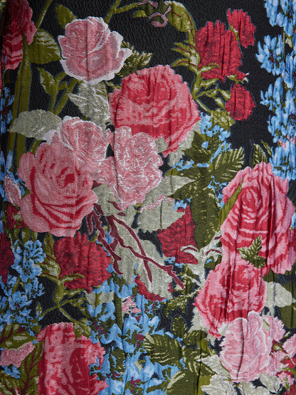 Hand-Beaded 3D Floral Versatility Jacket