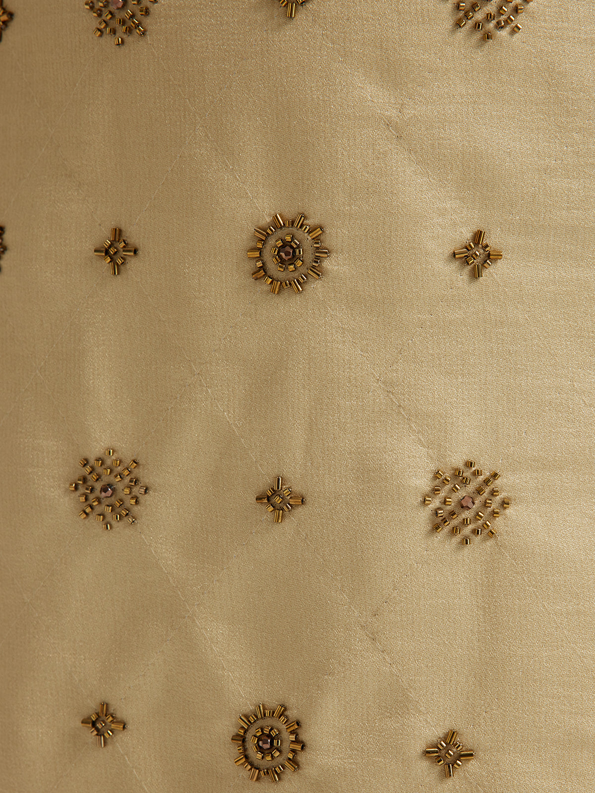 Hand-Beaded Fringe Sleeveless Dress