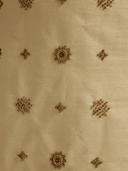 Hand-Beaded Fringe Sleeveless Dress